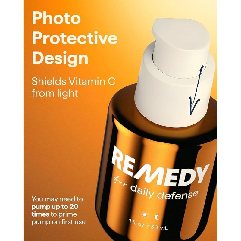 Daily Defense Remedy |15% Vitamin C Complex Brightening Serum Fragrance-Free