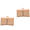 Gold fren Brake Pad Brake Shoe. Pair 064 Ad Ceramic