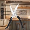SLEMOON Heavy Duty Kitchen Poultry Shears - Professional Food Scissors
