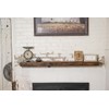 Modern Timber Craft Reclaimed Wood Floating Wall Shelf | Solid