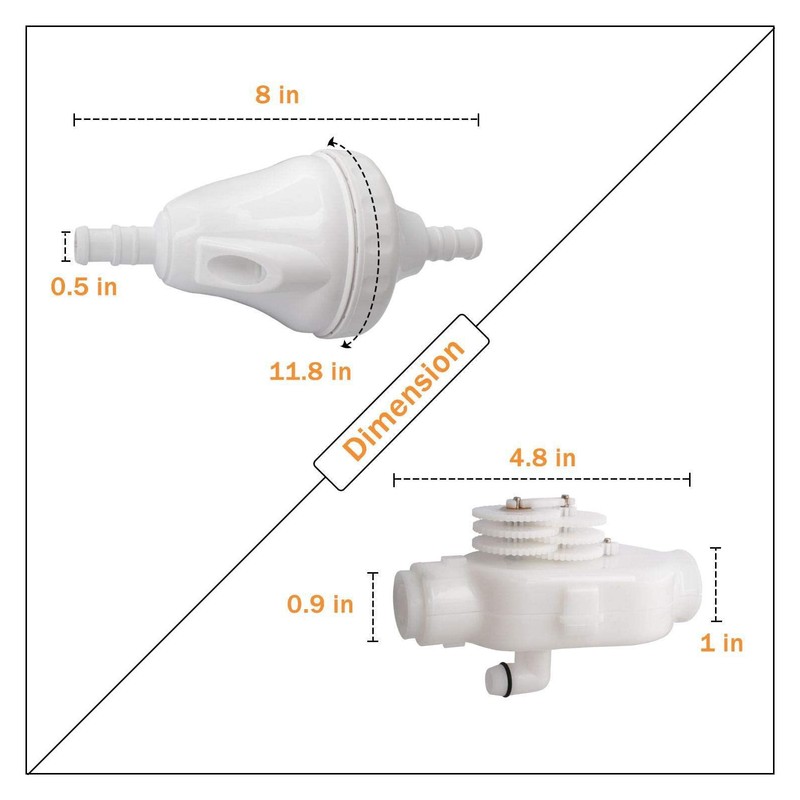 G52 Backup Valve Replacement Part G52 Replacement Parts for Polaris