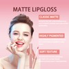 Lip Gloss Set Lipstick Set, 3 Pcs Nude Lip Gloss,