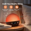 Dekala RestOnn Sunrise Alarm Clock Sunset Sound Machine 7-Day Programmable