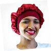 Minkissy Satin Sleep Cap with Wide Side Band Hair Loss