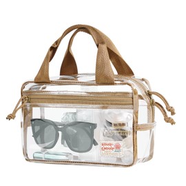 Rough Enough Clear Purse Handbag for Stadium Events Women Concert Sport Fans Fashion Cute Stylish