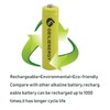 GEILIENERGY 1.2v AAA NiCd 600mAh Triple A Rechargeable Battery Cell