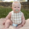 Fibre For Good Organic Cotton Fitted Bib 2 pack, Brown