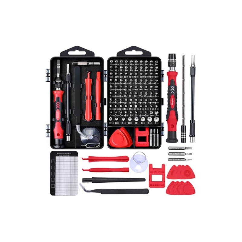Bluvizo Gift Precision Screwdriver Set: Electronics Repair Tool Kit 126