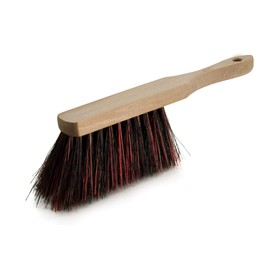Bürstenmann Handfeger mit Holzkörper aus Elaston/Arengamischung