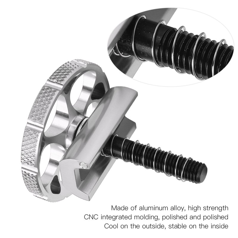 Folding Bicycle Aluminum Hingle Clamp C Buckle CNC Integrated for