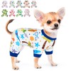 Dog Pajamas Pjs Soft Stretchy Dog Clothes for Small Dogs
