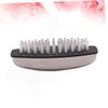 Ipetboom Pcs Stainless Steel Nylon Nail Brush Hand Nail Cleaning