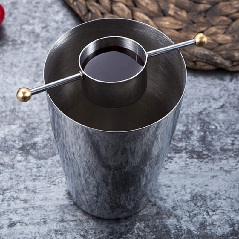 UPKOCH 30ml Bartender Jigger Stainless Steel Cocktail Ounce Cup Wine