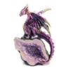 Ain't It Nice Dragon Statue Rock Faux Geode Cavern brillante