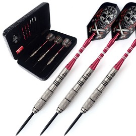 CUESOUL Tungsten Steel Tip Darts- Precise Barrels 22 Grams 90% Tungsten with