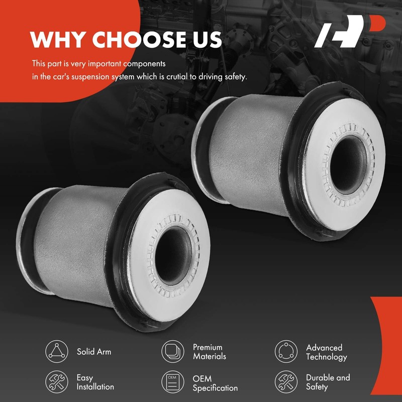 A-Premium 2 x Front Lower Control Arm Bushing Kit, Compatible