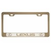 MVP Gold License Plate Frame For Lexus