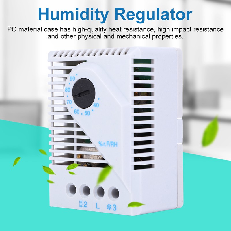 MFR012 Mechanical Humidity Controller Hygrostat Fan Heater for TV Cabinet