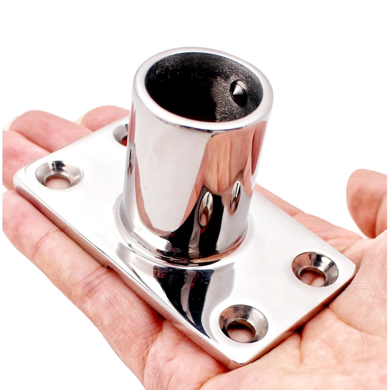 Heavy Dudy 316 Stainless Steel Boat Rectangular Base Marine Yacht