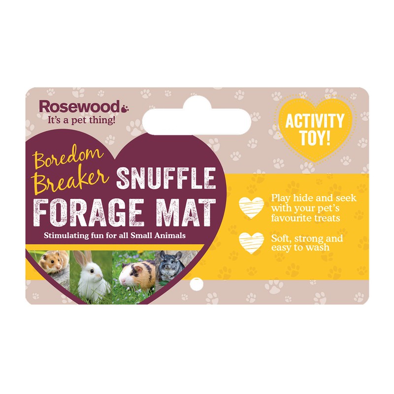 Rosewood Snuffle Forage Mat for Small Animals
