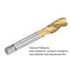 sourcing map Spiral Flute Threading Tap M12 x 1, Metric