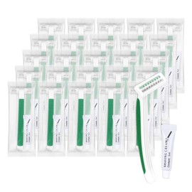 Disposable Razors Individually Wrapped Bulk, Travel Razors Bulk With Shaving Cream For Hotels, Shelters, Homeless, Nursing Homes, Charities, Churches, Green (30-PACK)