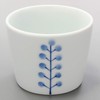 Hama Pottery 327032 Hasami Pottery Wayama Kiln Flower Multi-Cup Dot