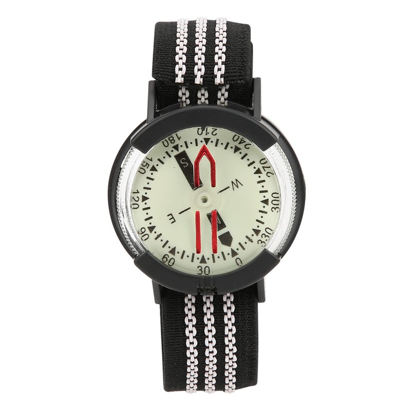 Dive Compass, Wristband Compass Waterproof Scuba Diving Compass Portable Luminous