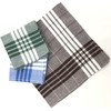 Cozlly 6PCS Cotton Men's Handkerchiefs, Soft Gents Hankies Set, 40