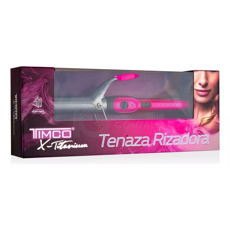 Timco Tenaza Rizadora De Cabello Timco® Tcx-33 Con Recubrimiento Cerámica