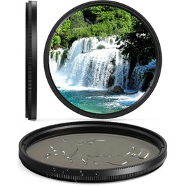 Heysliy 67mm Polarising Filter-Durable CPL Filter with High Clarity Optics Glass, Great Removing Reflection Camera Lens Protection with Multi Resistant Nano Coated/Enhance Contrast/Reduce Glare