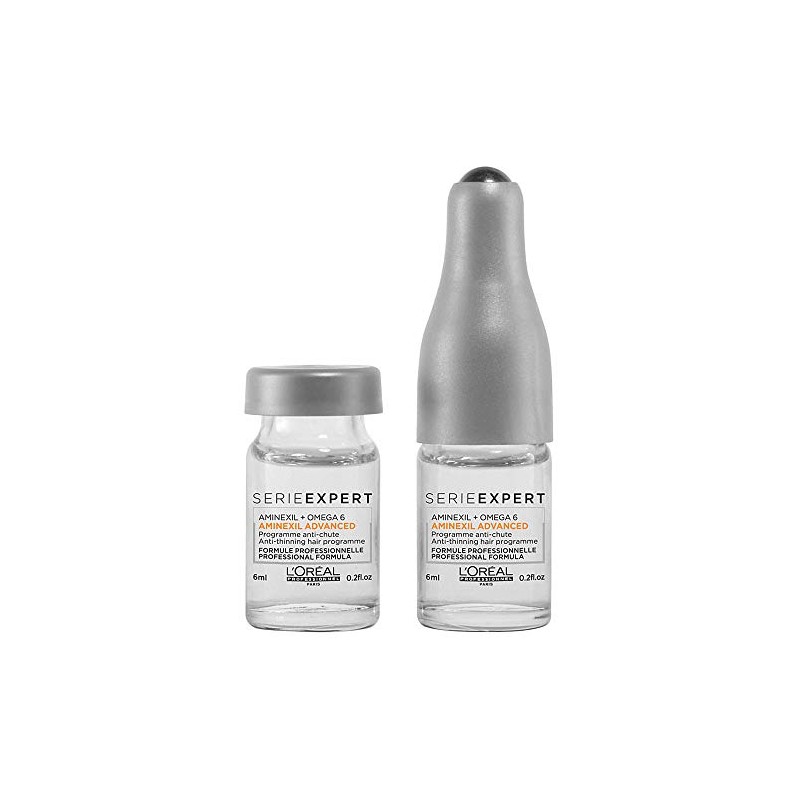 Oreál Professionnel Tratamiento Anti Caída Cabello Aminexil Advanced Ampolleta Omega