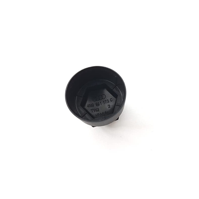 Seat 4M0601173C9B9 Wheel Bolt Cap (1 Piece) Anti-Theft Black