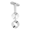 So Tech Wardrobe Rods for Round Wardrobe Pipes with 25