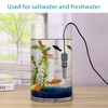 auomii Mini Submersible Aquarium Heater, 25/30/50/100/150/200 Watts Adjustable Fish Tank