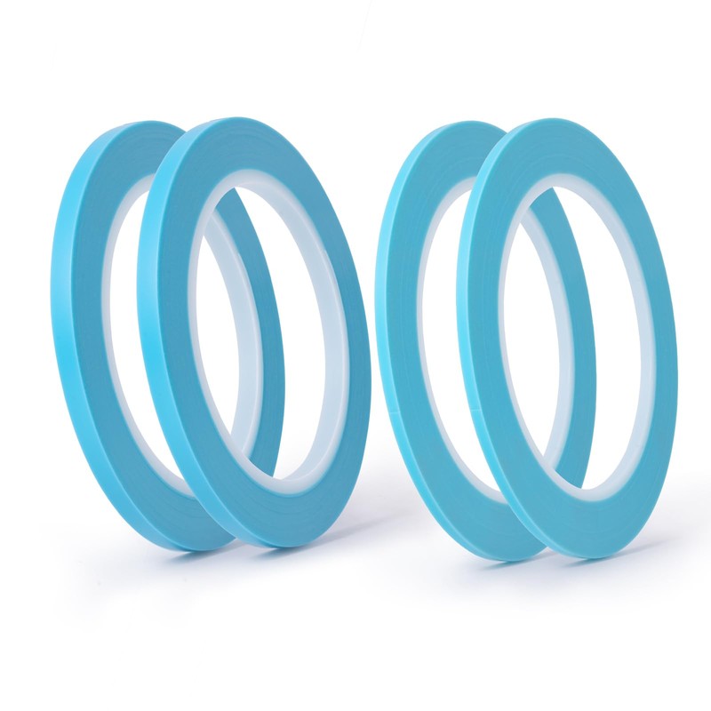 FOSHIO 4 Rolls Fine Line Tape, 2 Rolls 1/4 in