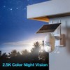 Ctronics 2.5K 4MP Security Cameras Wireless Outdoor, WiFi Solar Security