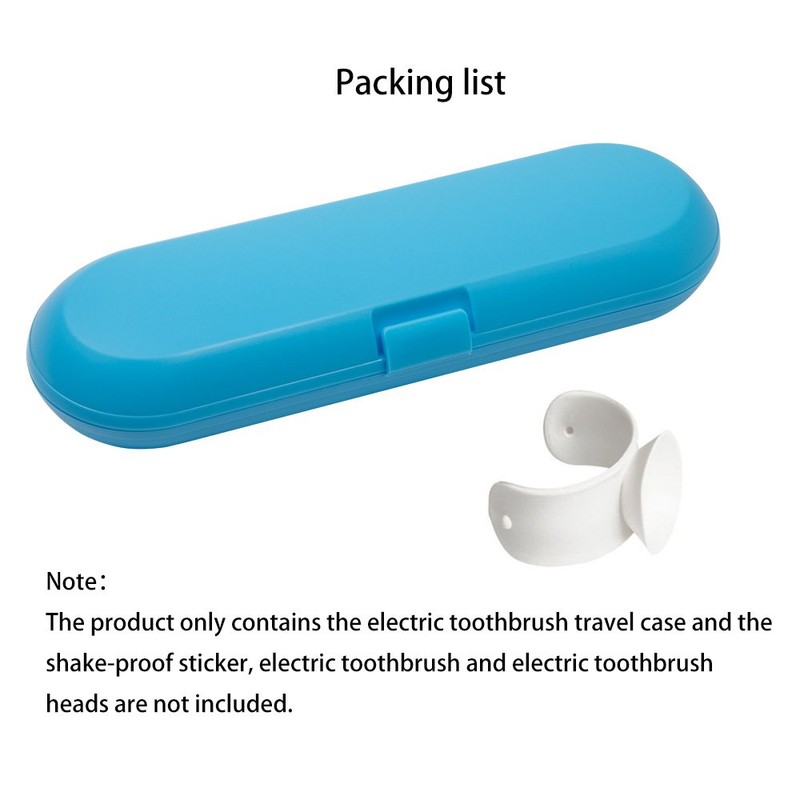 Nincha Plastic Electric Toothbrush Travel Case for Oral-B Pro Series,