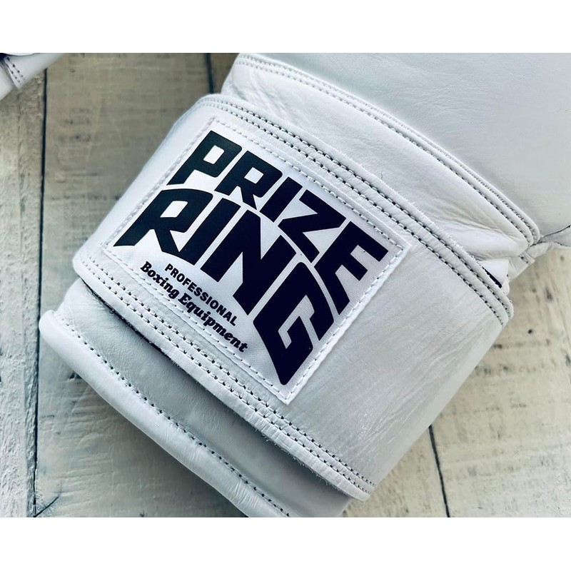 PRIZE RING "Professional SS" White 10oz Boxing Gloves