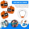 6 Pack Hand Tally Counter 4 Digit Mechanical Palm Click