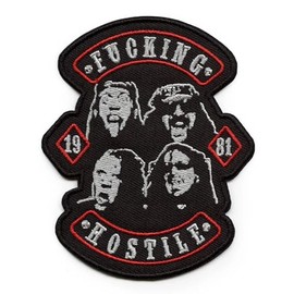 Pantera 1981 Hostile Band Patch Texas Heavy Metal Embroidered Iron On