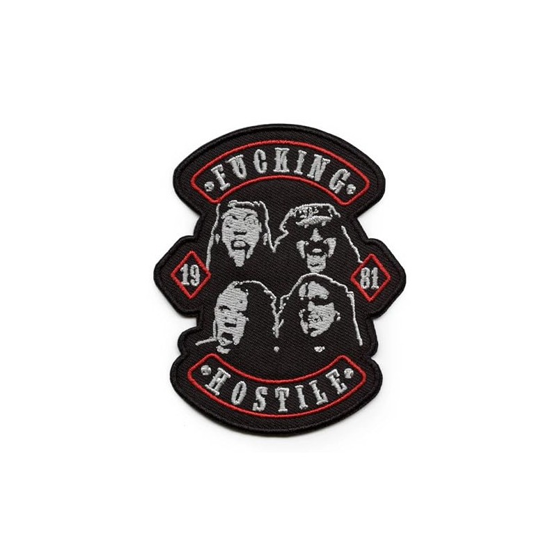 Pantera 1981 Hostile Band Patch Texas Heavy Metal Embroidered Iron