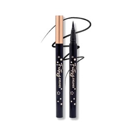 OZ LAB Beauty Fantasy Eyeliner Pen – Ultra-Fine Felt Tip, Waterproof & Smudge-Proof Liquid Eyeliner, 24H Long Wear, Jet Black, Quick-Drying, Cruelty-Free, 0.01 FL.OZ/0.4 ML