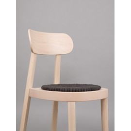 myfelt Kuno Felt Ball Seat Cover Round Diameter 36 cm Anthracite