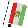 Iran Old Table Flag 5'' x 8'' - Former Iranian