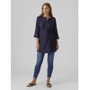 MAMALICIOUS Damen Mlmercy 3/4 Woven Tunic Noos Eco A. Tunika