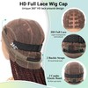 Fecihor 360° HD Full Lace Knotless Braided Wigs for Women