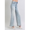 Judy Blue High-Waisted Tummy Control Retro Wide-Leg Jeans – Stylish,