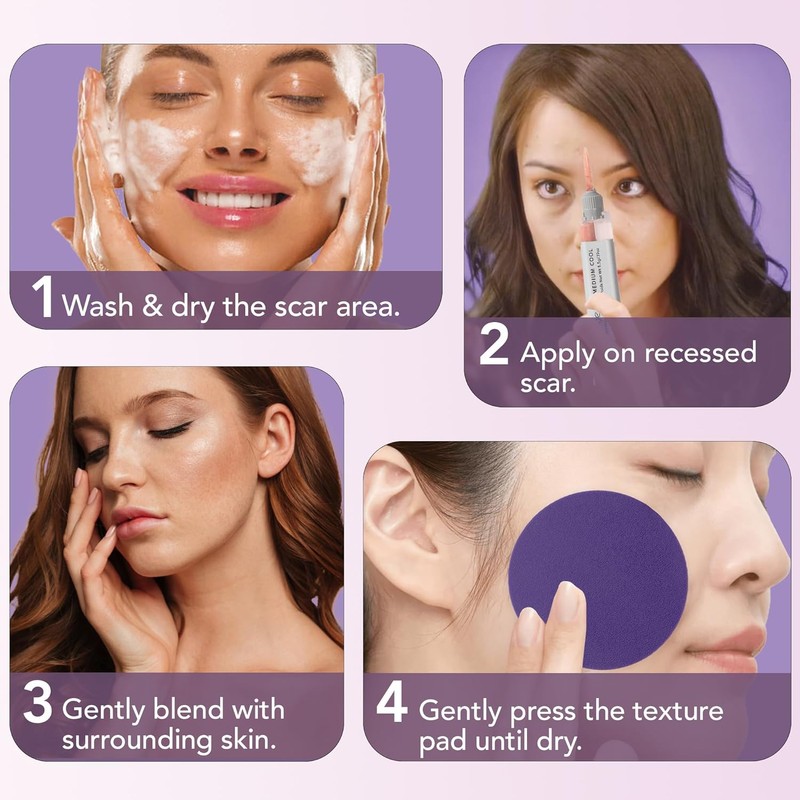 Dermaflage Scar Filler Kit - Medium Cool - Deep Scar