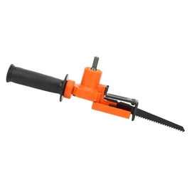 Reciprocating Saw Adapter, Non-Slip Handle, Simple, Wood Cutting, Metal Pipe Cutting, PVC Steel Connection, High Durability, Easy Connection, for Electric Drill Speed 800-1500 Rpm